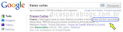 resultados das pesquisas google