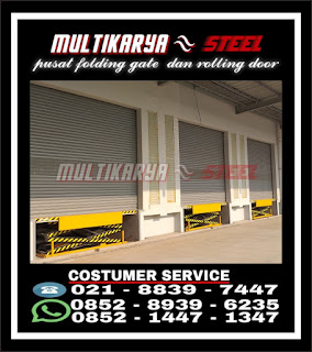 Situs CV.Multikaryasteel Pusat Daftar harga murah jual beli per meter persegi m2 Pintu Rolling Door Industri mesin motor elektrik Otomatis remote control dan manual chain block takel harga rolling door one sheet dan rolling door slat harga murah untuk wilayah Tambun tambun utara tambun selatan Cibitung Bekasi Cikarang tangerang jakarta bogor bandung depok serpong dan wilayah jawa barat lainnya