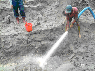 Tin Miners in Bangka