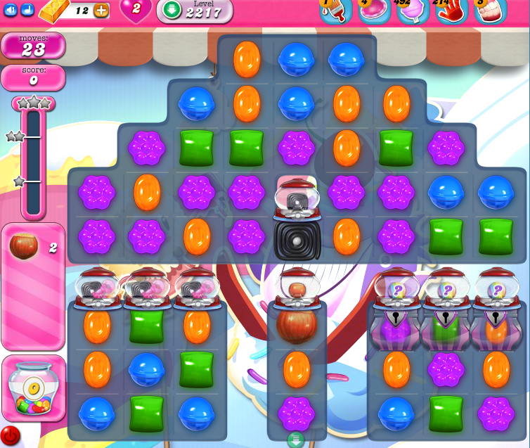 Candy Crush Saga level 2217