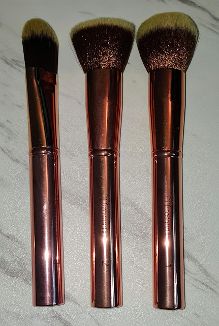 BH Cosmetics Metal Rose Makeup Brush Set