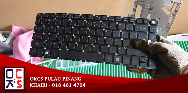 SOLVED : KEDAI REPAIR LAPTOP SIMPANG AMPAT | ACER E5-474G BUTTON AUTO TYPING ISSUE
