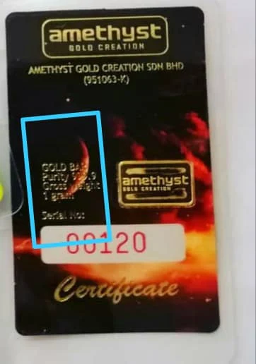 emas goldbar fedmas