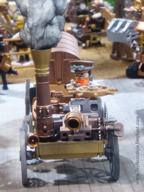 Diorama Playmobil SteamPunk (Cocheras de Sants - 2020)