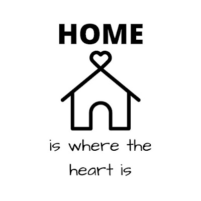 Home is Where the Heart Is Saying or Caption - Scrapbook Memory Book Page Title Ideas Mega List