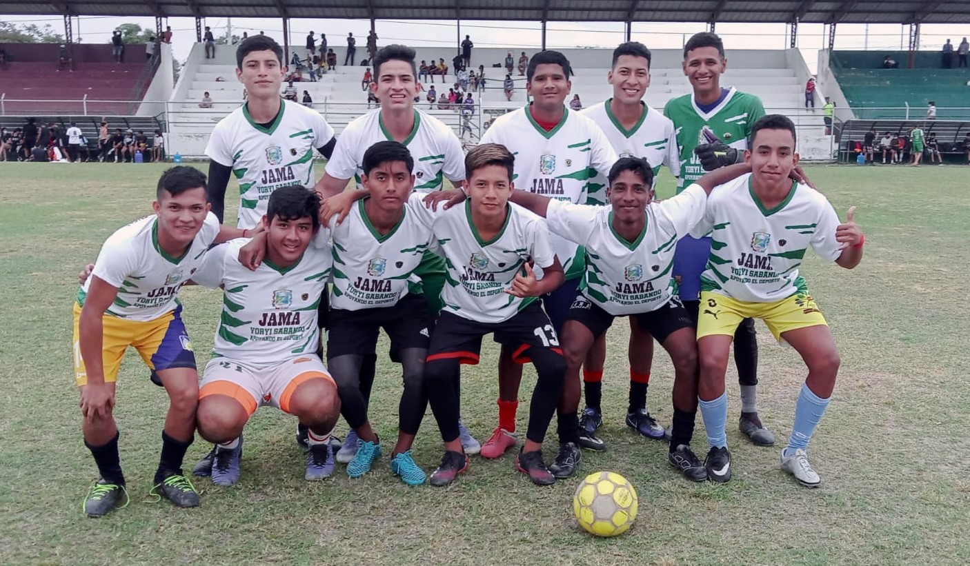 La escuela de fútbol del municipio de Jama se alista para campeonatos