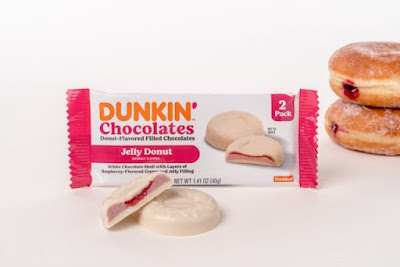 New Dunkin' Jelly Donut-Flavored Chocolates Arrive in Stores