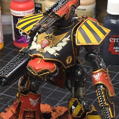 Legio Ignatum Reaver for Adeptus Titanicus WIP