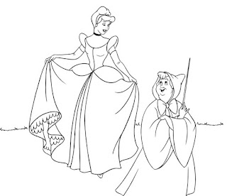 Desenhos para Colorir das Princesas Disney