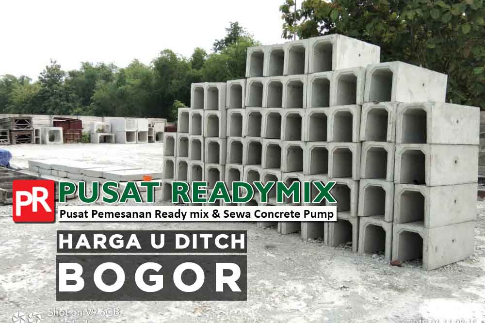 Harga U Ditch Bogor Beton Precast Saluran Air Drainase