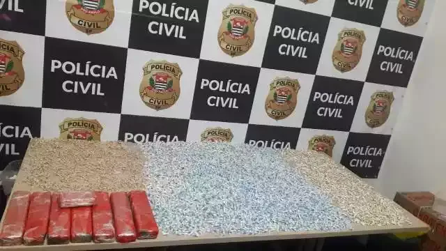 Polícia Civil de Registro-SP prende mulher que trazia mais de 10 mil porções de drogas da capital
