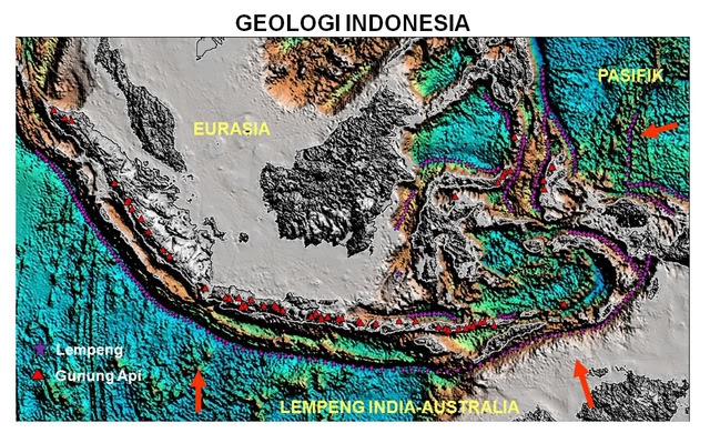 Letak Geologis Indonesia REFERENSIANA
