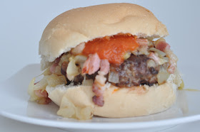Homemade Cheese & Bacon Burgers ~ Simple Food