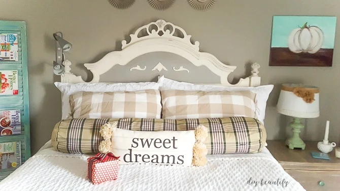 Adding plaid to your home decor is s great way to warm up your home during the winter months. Let me inspire you as I share several ways I'm decorating with plaid in my home. Read more at diy beautify! 