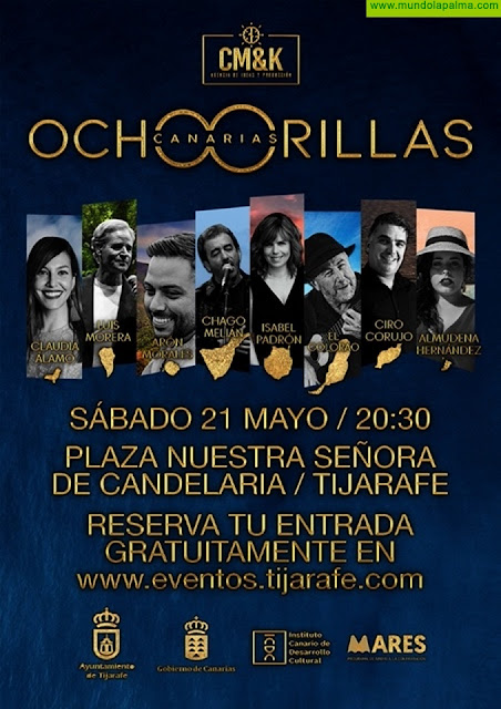 El Festival ‘Ocho Orillas’ arriba en Tijarafe el próximo 21 de mayo