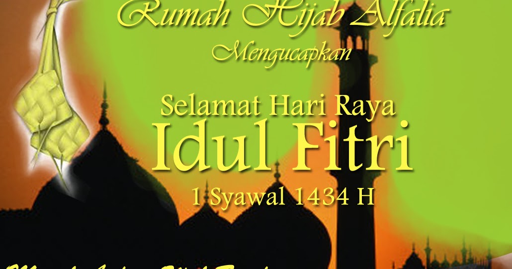 Ucapan Idul Fitri 2013 / 1434 H  Zighe