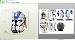 Kuri Paper - Helmet Clone Trooper E III V1 papercraft