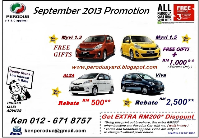 Perodua Promotion - Call 012-671 8757: Promotion Perodua 