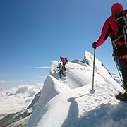 Alpes 2014, Alpes Peninos, Breithorn, Breithorn Mittelgipfel, Roccia Nera