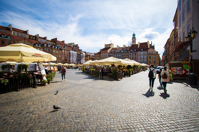 Piazza della città vecchia-Rynek Starego Miasta-Varsavia