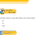 Tentukan luaran yang dihasilkan jika dimasukkan bilangan ?a.10 b.20 c.100