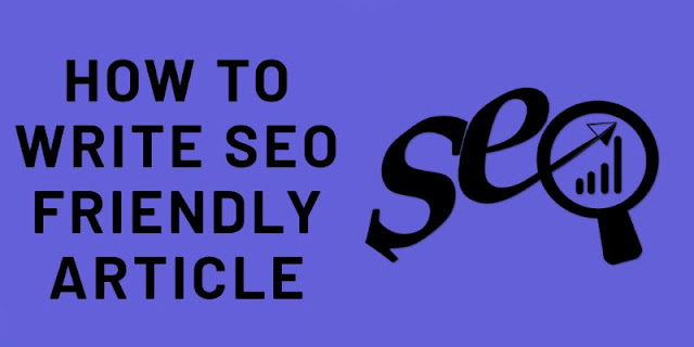 how to write seo friendly article