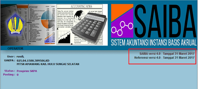 SAIBA SATKER VERSI 4.0 UNTUK 2017 (RESMI)