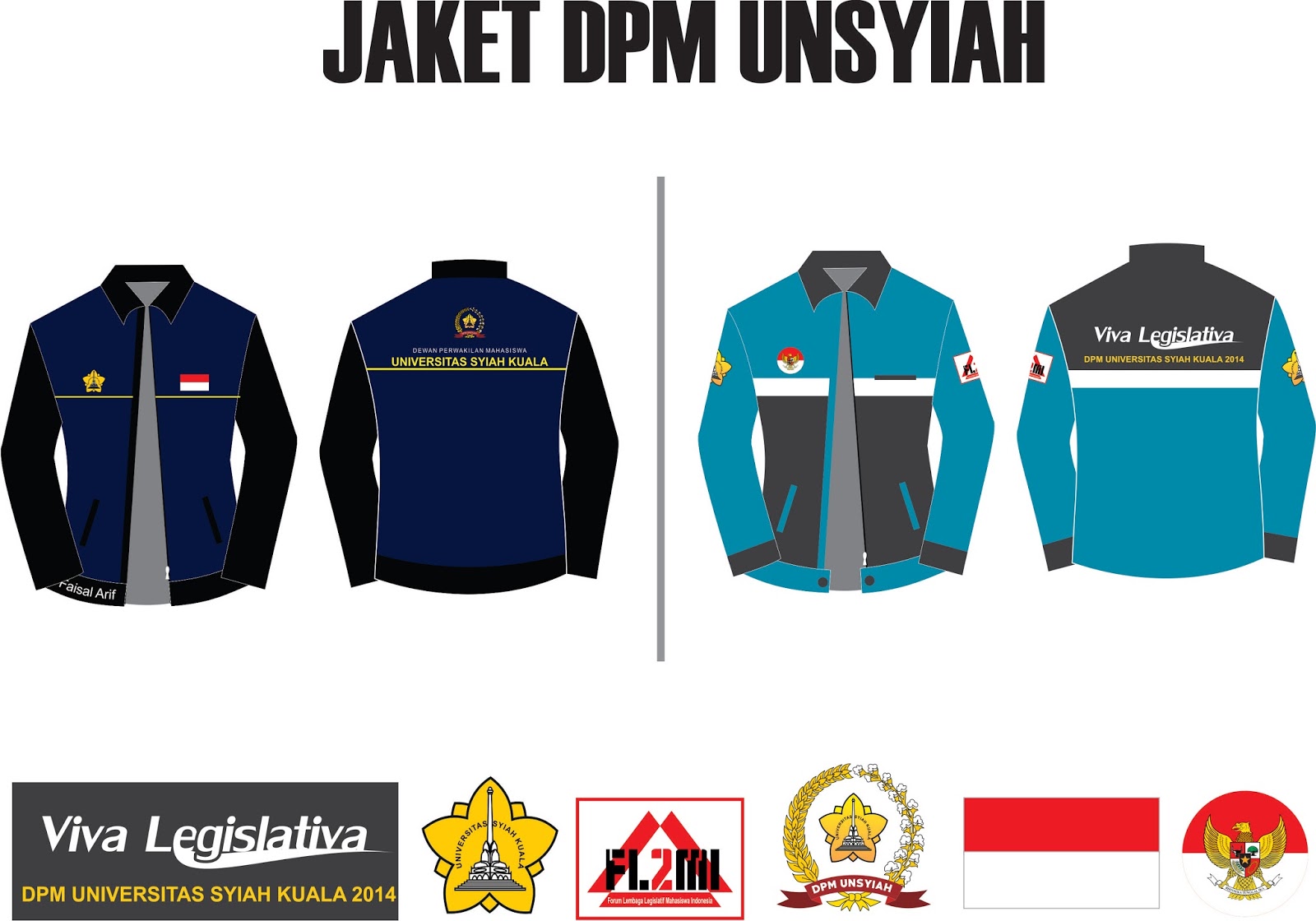 Template jaket  corel 