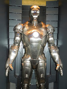 Iron Man 3 Mark II suit on display. (iron man suit markii)