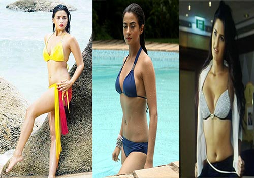 Bollywood actresses who dared to sport a bikini in their debut movie