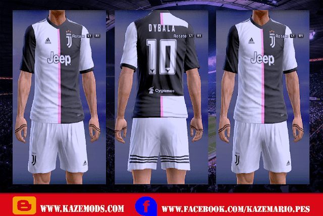 Pes 2013 Juventus 19 20 Home Kit Leaked Kazemario Evolution