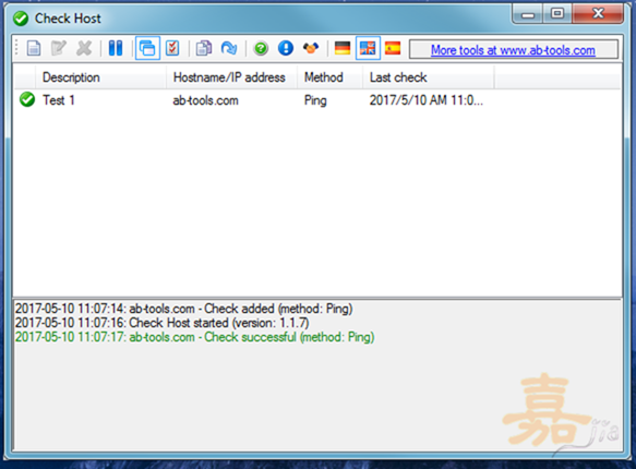 Check Host 主機網路監控工具 Check Host 主機網路監控工具