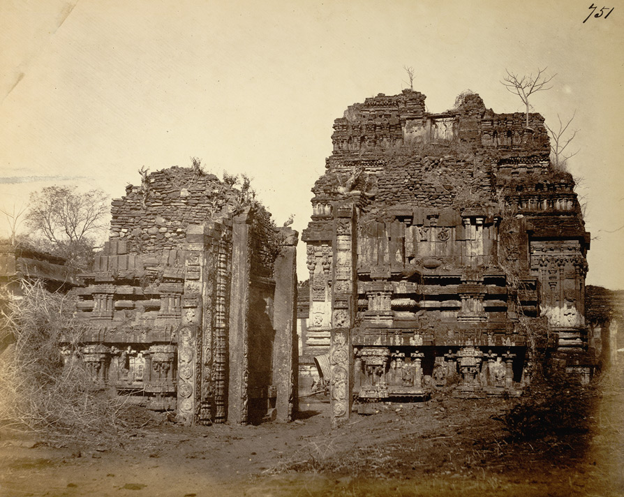 Ahobilam Lakshmi Narasimha Swamy Hindu Temple, Nandyal, Kurnool, Andhra Pradesh, India | Rare & Old Vintage Photos (1875)