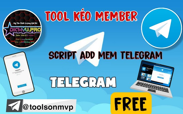 Dịch Vụ Telegram, Kéo Mem, Tăng Sub, Tăng Mắt , Tăng Cảm Xúc, Tăng Bình Luận Kênh 