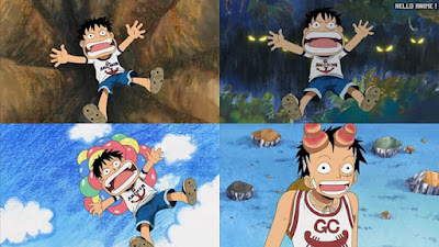 ワンピース アニメ 314話 ルフィ 幼少期 かわいい Monkey D. Luffy | ONE PIECE Episode 314 Water 7