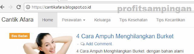 Cara Merubah Protokol Http Menjadi Https Pada Custom Domain Blogspot