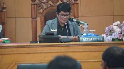 DPRD Bengkulu Utara Menerima Nota Pengantar Raperda Perubahan APBD 2023