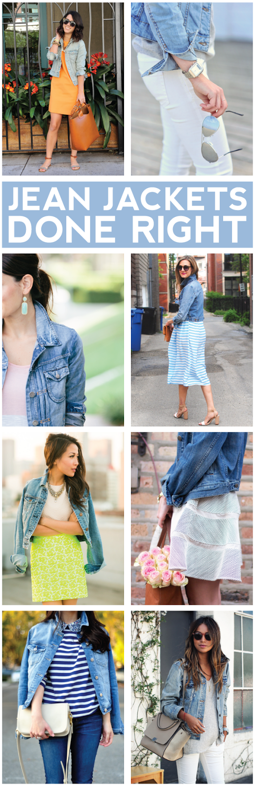 jean jackets done right.