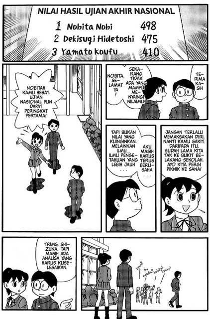 Inilah Akhir Cerita Komik Doraemon 