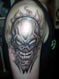 skull tattoo