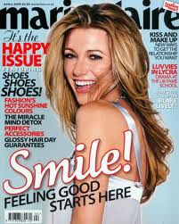 Blake Lively on the Cover of Marie Claire Magazine Photoshoot 