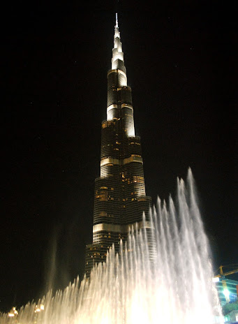 Burj Khalifa fountain