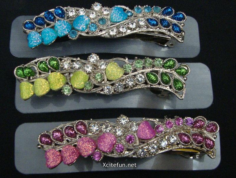 Metal Plated Fabulous & Mind Blowing Alligator Hair Clips - Hair Accessories