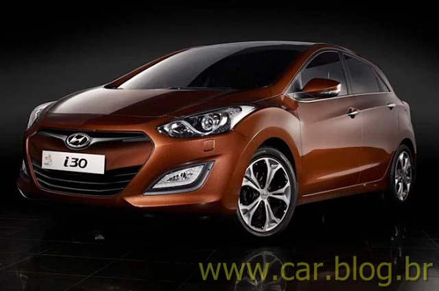 Novo Hyundai i30 2012 - frente