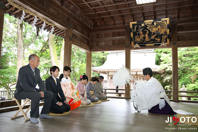 彦根市の新神社でのお宮参り出張撮影