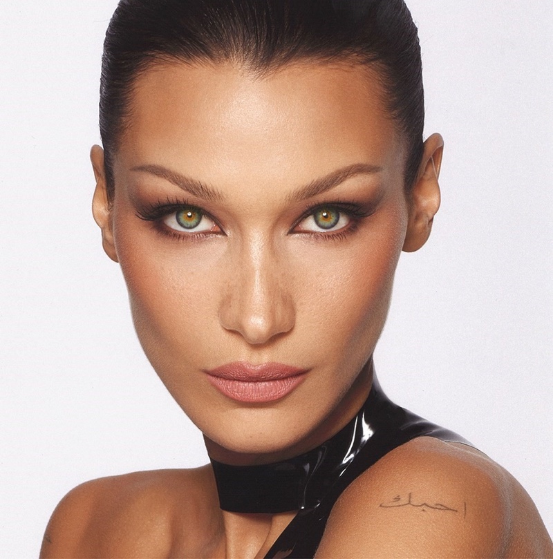 Bella Hadid Stuns in Charlotte Tilbury Lipstick Ad, Flaunting Her Iconic Pout