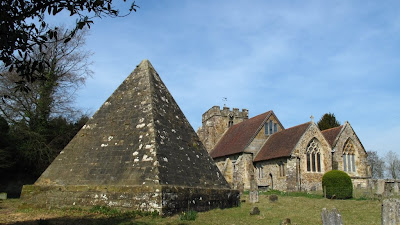 Mad Jack's mausoleum at Brightling