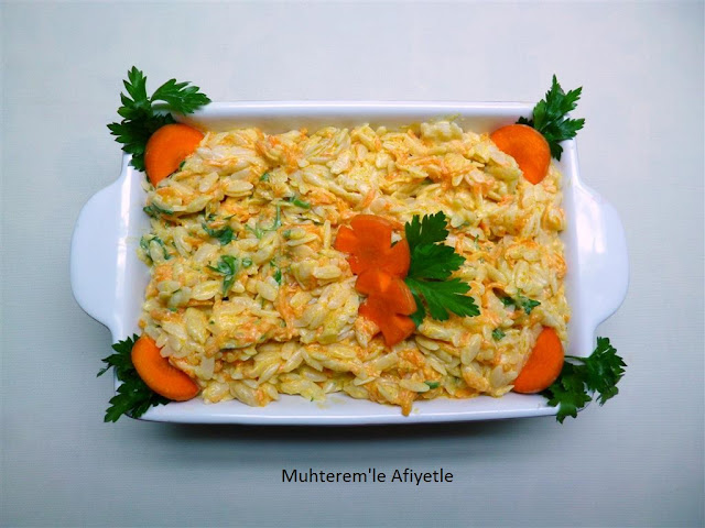 carrot salad with yogurt