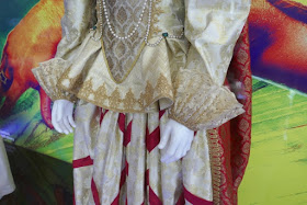 Elton John Rocketman Queen costume cuff detail
