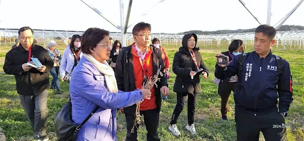 ▲彰化縣長王惠美表示，太陽能是乾淨的綠電，也是現在各國的趨勢，如何與環境媒合相對的重要。（彰化縣政府提供）